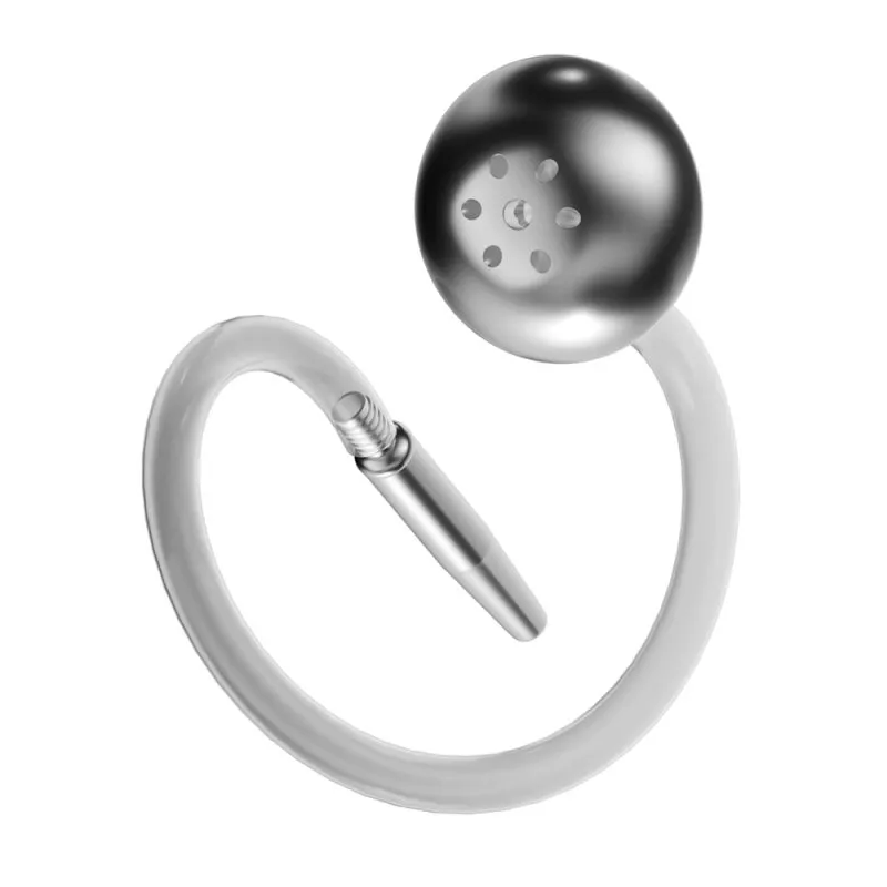 UrethralPlay Plug percé Jet Shower 20.5 cm - Diamètre 7mm